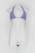 Top de biquíni feminino roxo com Forro