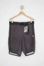 Bermuda hurley masculina cinza com Viés