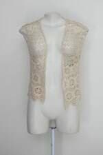 Colete feminino bege