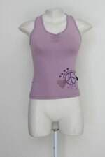 Regata missbeach feminina roxa com Silk e Franzido