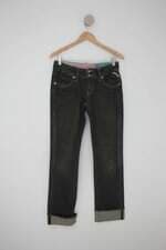 Calça Jeans doc dog feminina preta com Aplique