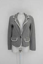 Casaco c&a feminino cinza com Viés