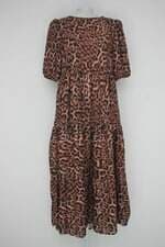 Vestido feminino animal print