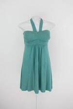 Vestido Hbf feminino verde com Laço 