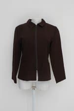 Casaco choi feminino marrom