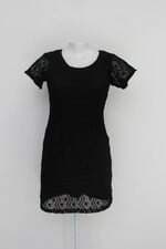 Vestido feminino preto com Forro