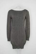Vestido silver fox feminino preto com Renda