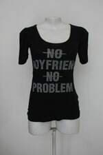 Blusa urban & co. feminina preta com Silk