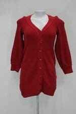 Cardigan c&a feminino vermelho