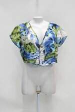 Bolero feminino estampado