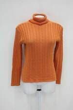 Suéter feminino laranja