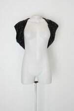 Bolero marisa feminino preto com Forro