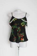 Blusa feminina estampada com Renda