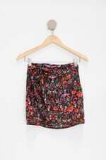 Saia enfim feminina estampada