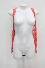 Colete sml feminino rosa com Recortes