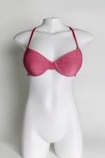 Sutiã feminino rosa com Bojo