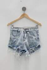 Shorts jeans ariene feminina azul