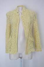 Casaco moça bonita feminino amarelo com Aplique