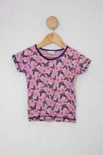 Camiseta Infantil riachuelo lilás estampada