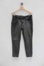 Calça Jeans cropped guess feminina cinza