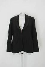 Blazer mammy.b feminino preto com Ombreira