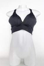 Top Esportivo feminino preto com Bojo