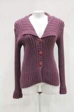 Casaco feminino roxo