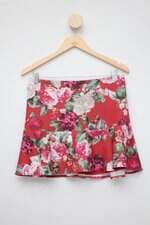 Saia estampada floral amissima
