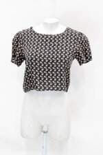 Blusa cropped renner feminina floral