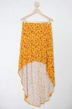 Saia feminina amarelo