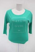 blusa de Malha hollister feminina verde com Silk
