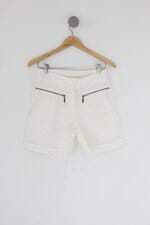 Shorts Barred's feminino off-white com Silk
