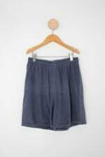 Shorts de Pijama Infantil lupo azul com elástico no cós