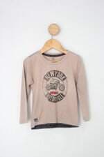 Camiseta Infantil banana danger bege com estampa
