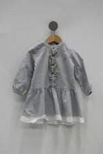 Vestido Infantil milon listrado 