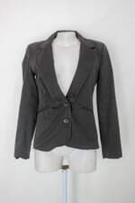 Blazer c&a feminino cinza com Ombreira
