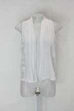 Colete arte na rua feminino branco