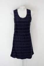 Vestido hering feminino azul com Forro