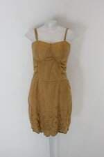 Vestido az feminino marrom com Bojo e Forro