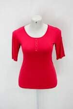 Blusa feminina coral