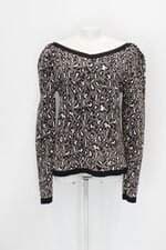 Suéter Helton Malhas feminino animal print 