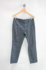 Calça Jeans Zara Basic feminina azul denim