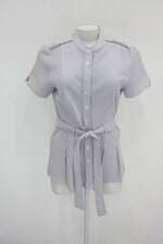 Blusa p.a concept feminina listrada com Faixa na Cintura