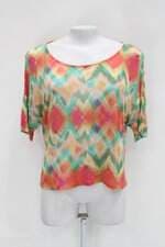 Blusa facce feminina estampada