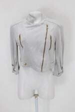 Jaqueta cropped cori feminina cinza