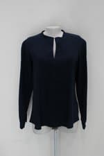 Blusa c&a feminina azul com Nervura