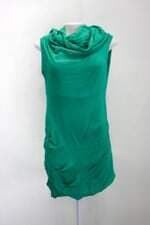 Vestido animale feminino verde com Forro