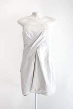 Vestido animale feminino cinza