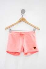 Shorts Infantil mimo & co laranja neon 