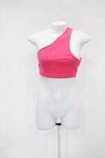 Blusa ombro único shein feminina rosa